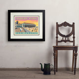 Asbury Park NJ - Art Print, 18x24 / Deluxe / Black