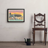 Asbury Park NJ - Art Print, 18x24 / Simple / Black