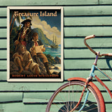 Treasure Island: Robert Louis Stevenson (AVH) - Metal Sign, Metal Sign / 18x24