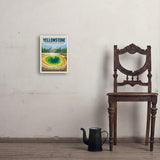 Yellowstone Morning Glory Pool - Art Print, 11x14