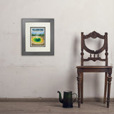 Yellowstone Morning Glory Pool - Art Print, 8x10 / Deluxe / Gray