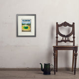 Yellowstone Morning Glory Pool - Art Print, 8x10 / Standard / Gray