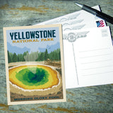 Yellowstone Morning Glory Pool - Postcards, Postcards