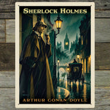 Sherlock Holmes: Arthur Conan Doyle  - Metal Sign, Metal Sign