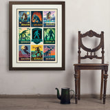 Legends Of The National Parks: Multi-Image Print 7 - Art Print, 24x32 / Deluxe / Brown