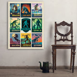 Legends Of The National Parks: Multi-Image Print 7 - Art Print, 30x40