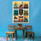 Legends Of The National Parks: Multi-Image Print 5 - Canvas, Canvas / 30x40