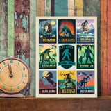 Legends Of The National Parks: Multi-Image Print 7 - Canvas, Canvas / 9x12