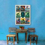 Legends Of The National Parks: Multi-Image Print 7 - Canvas, Canvas / 24x32