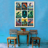 Legends Of The National Parks: Multi-Image Print 7 - Canvas, Canvas / 30x40