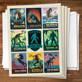 Legends Of The National Parks: Multi-Image Print 7 - Notecards, Notecards