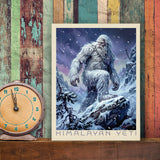 Mythical Creatures: Himalayan Yeti - Canvas, Canvas / 9x12
