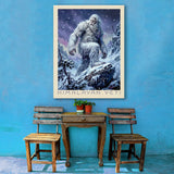 Mythical Creatures: Himalayan Yeti - Canvas, Canvas / 30x40