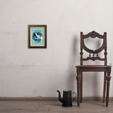 A Greeting Card: Welcome To The World, Baby! - Art Print, 8x10 / Simple / Brown