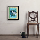 A Greeting Card: Welcome To The World, Baby! - Art Print, 18x24 / Simple / Black
