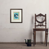 A Greeting Card: Welcome To The World, Baby! - Art Print, 8x10 / Standard / Brown
