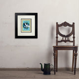 A Greeting Card: Welcome To The World, Baby! - Art Print, 8x10 / Deluxe / Black