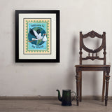 A Greeting Card: Welcome To The World, Baby! - Art Print, 18x24 / Deluxe / Black