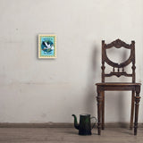 A Greeting Card: Welcome To The World, Baby! - Art Print, 8x10
