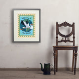 A Greeting Card: Welcome To The World, Baby! - Art Print, 18x24 / Standard / Gray