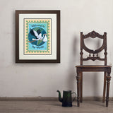 A Greeting Card: Welcome To The World, Baby! - Art Print, 18x24 / Deluxe / Brown