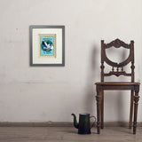 A Greeting Card: Welcome To The World, Baby! - Art Print, 8x10 / Standard / Gray