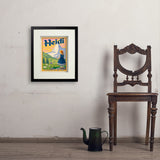 Heidi: Johanna Spyri - Art Print, 11x14 / Standard / Black