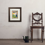 Heidi: Johanna Spyri - Art Print, 8x10 / Deluxe / Brown