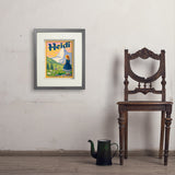 Heidi: Johanna Spyri - Art Print, 11x14 / Standard / Gray