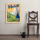 Heidi: Johanna Spyri - Art Print, 24x32