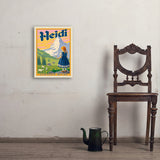 Heidi: Johanna Spyri - Art Print, 18x24