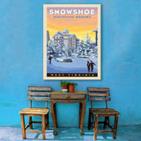 Snowshoe, West Virginia - Canvas, Canvas / 30x40