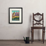 Castle Mountains National Monument, CA - Art Print, 11x14 / Standard / Black