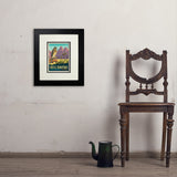 Castle Mountains National Monument, CA - Art Print, 8x10 / Deluxe / Black