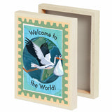 A Greeting Card: Welcome To The World, Baby! - Canvas, Canvas