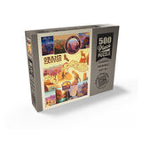 Grand Canyon National Park: Map Collage (Vertical) - Puzzle, Puzzle / 500 / Box / Angle