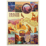 Grand Canyon National Park: Map Collage (Vertical) - Puzzle, Puzzle / 500 / Assembled