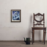 Mythical Creatures: Himalayan Yeti - Art Print, 11x14 / Simple / Brown