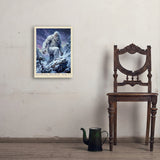 Mythical Creatures: Himalayan Yeti - Art Print, 18x24