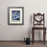 Mythical Creatures: Himalayan Yeti - Art Print, 11x14 / Deluxe / Gray