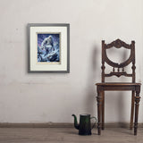 Mythical Creatures: Himalayan Yeti - Art Print, 11x14 / Standard / Gray