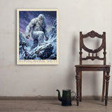 Mythical Creatures: Himalayan Yeti - Art Print, 24x32