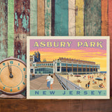 Asbury Park NJ - Canvas, Canvas / 9x12