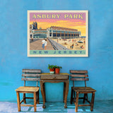 Asbury Park NJ - Canvas, Canvas / 30x40