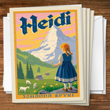 Heidi: Johanna Spyri - Notecards, Notecards