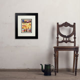 Grand Canyon National Park: Map Collage (Vertical) - Art Print, 8x10 / Deluxe / Black