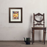 Grand Canyon National Park: Map Collage (Vertical) - Art Print, 8x10 / Deluxe / Brown