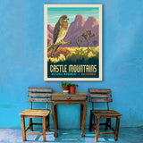 Castle Mountains National Monument, CA - Canvas, Canvas / 30x40