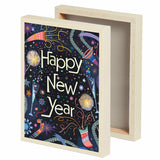 A Greeting Card: Happy New Year! - Canvas, Canvas