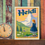 Heidi: Johanna Spyri - Canvas, Canvas / 9x12